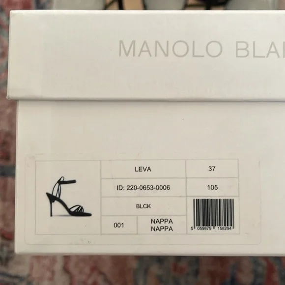 ❌SOLD‼️$825 MANOLO HEELS NEW‼️STEAL‼️ - Picture 10 of 10